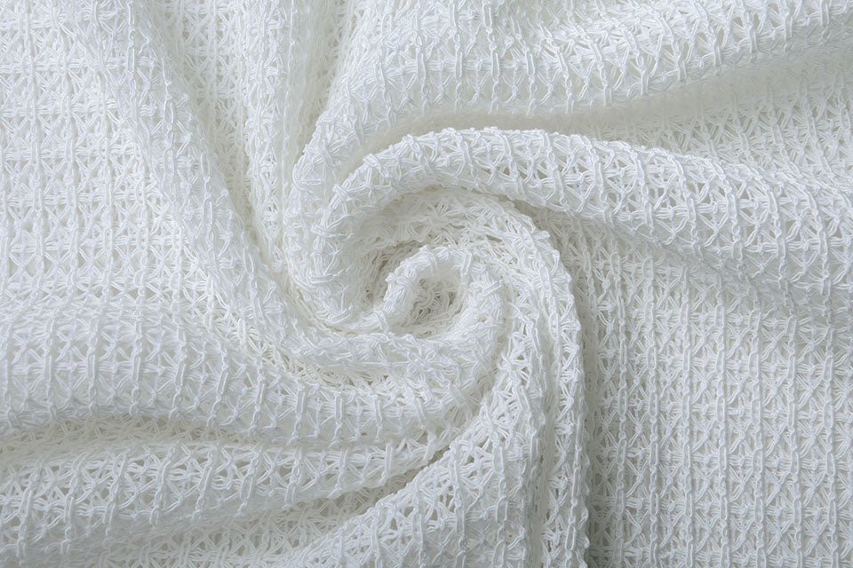 lace fabric - white 345 g/m²