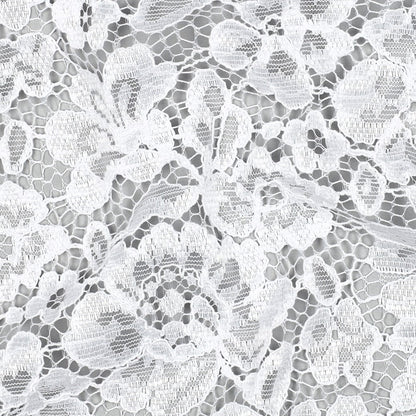 Obraz z białą koronkową tkaniną – dostępne online Šarlotes audumi