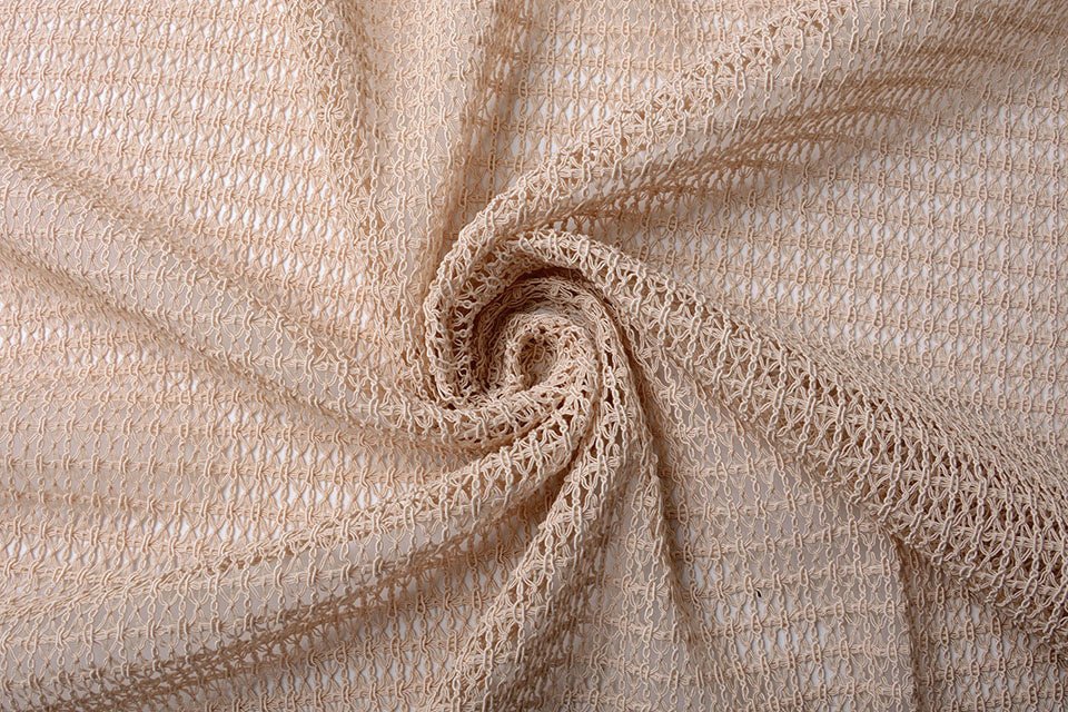 Lace fabric - beige 345 g/m²