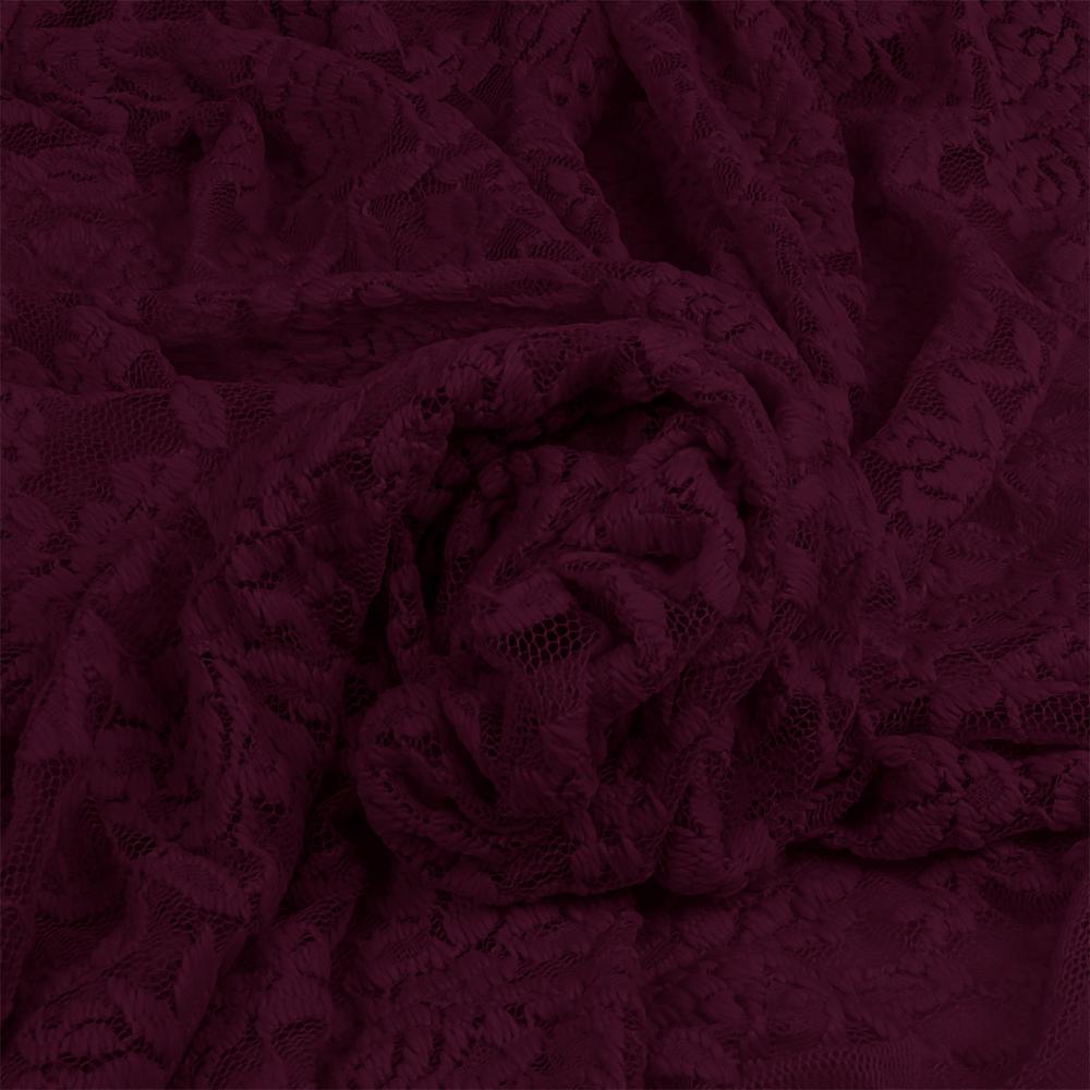alt
Image with lace fabric - wine tone 145 g/m² – available at Charlotte Fabrics