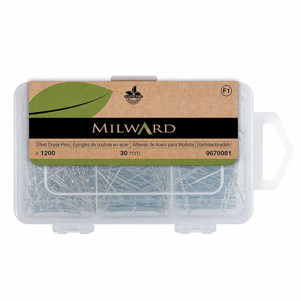 Šūšanas adatas Milward, tērauda – 0,60 × 30 mm, 1200 gab.