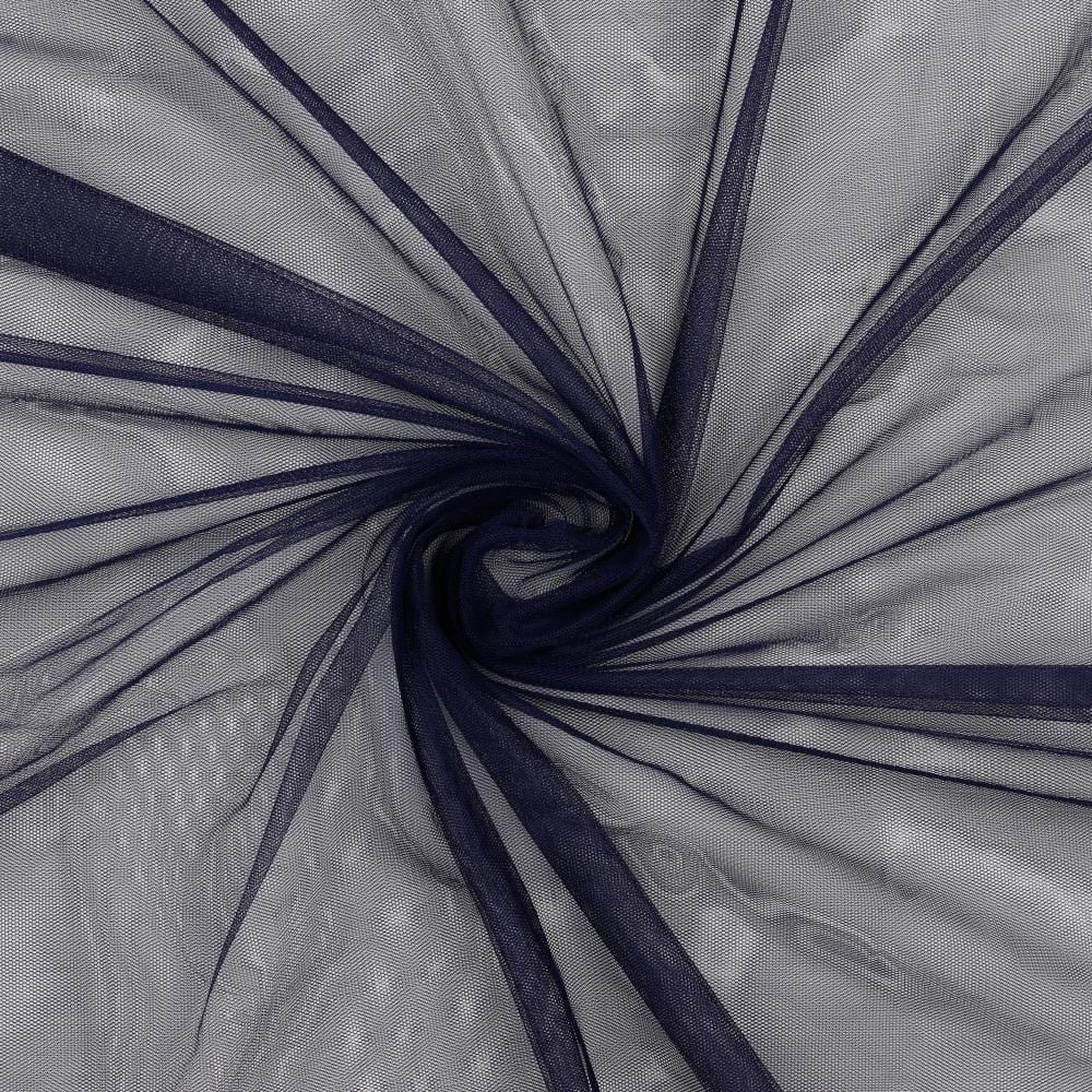 Soft tulle - dark blue 25 g/m²