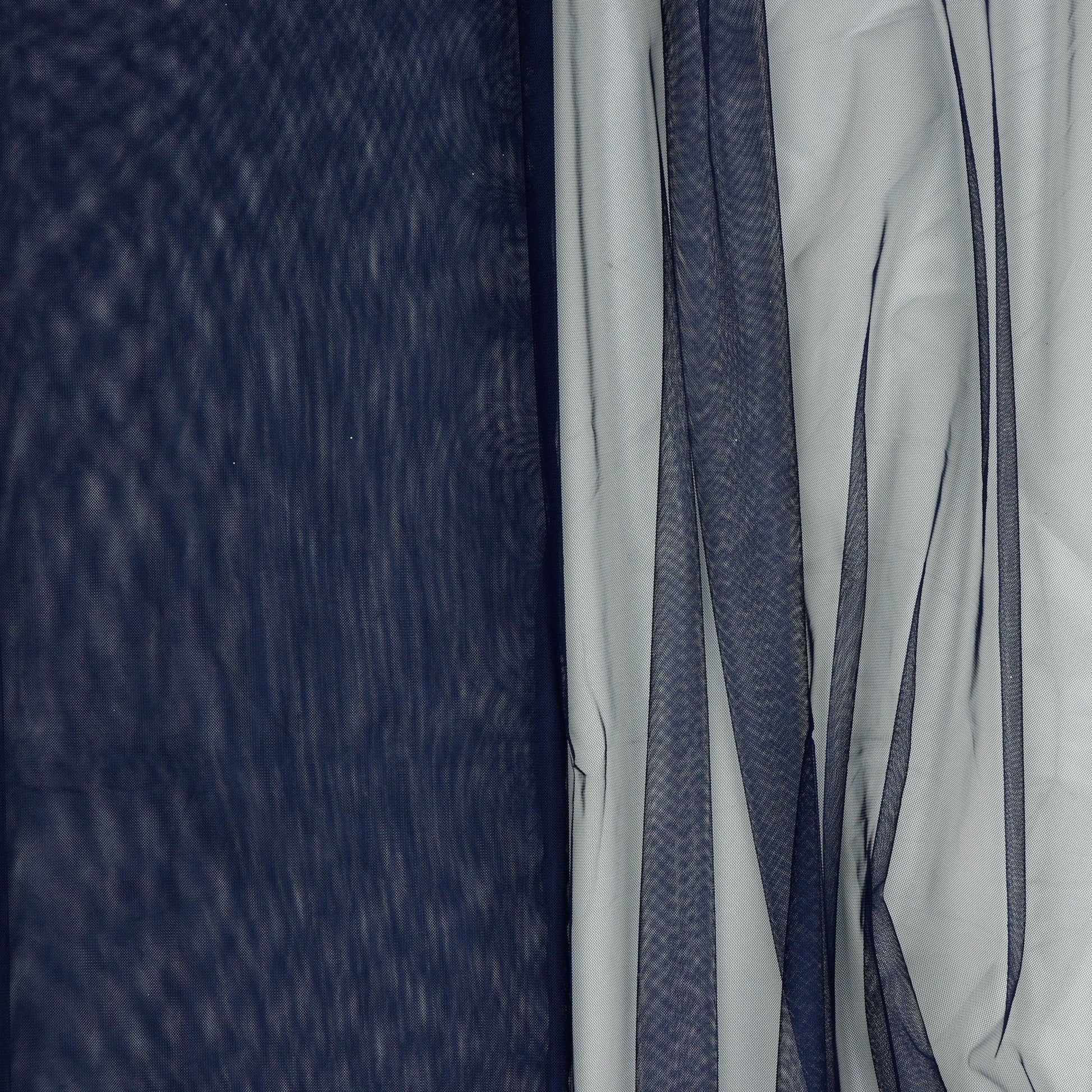 Soft tulle - dark blue 25 g/m²
