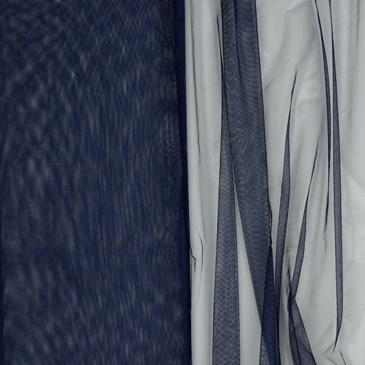 Soft tulle - dark blue 25 g/m²