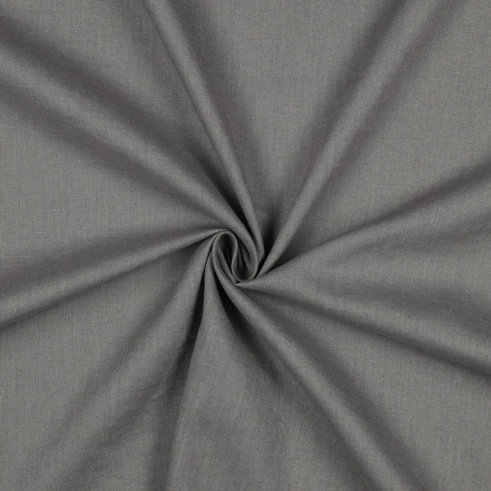 Image with Softened linen fabric - dark grey 170 g/m² – available at Šarlotes audumi