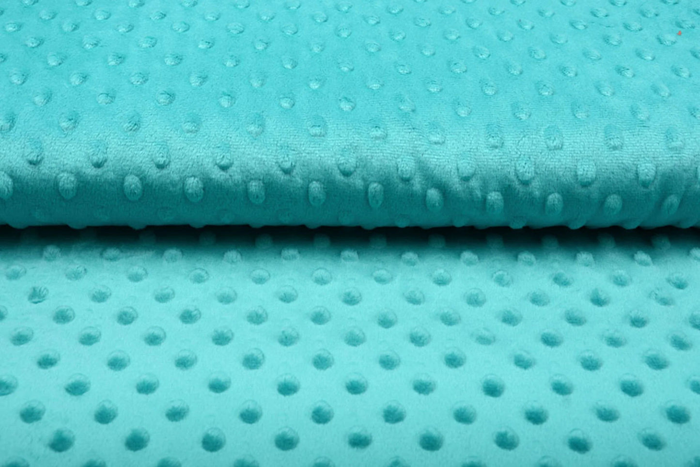 Minky fleece - aqua 260 g/m²