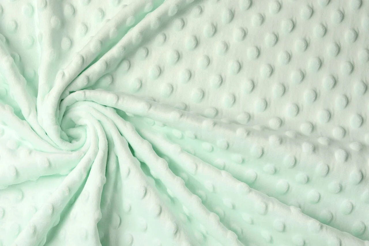 Minky fleece - light mint 260 g/m²