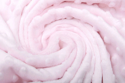 Minky fleece - light pink 260 g/m²
