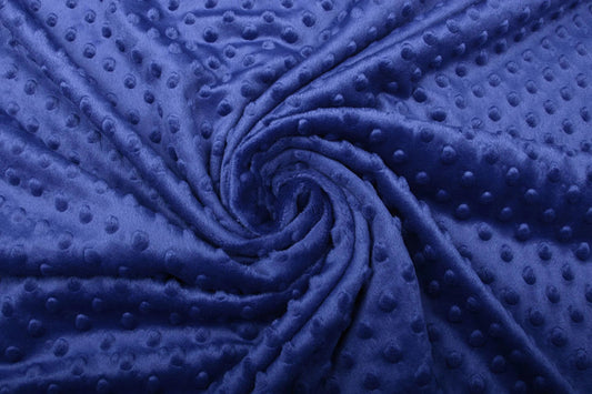 Minky fleece - royal blue 260 g/m²