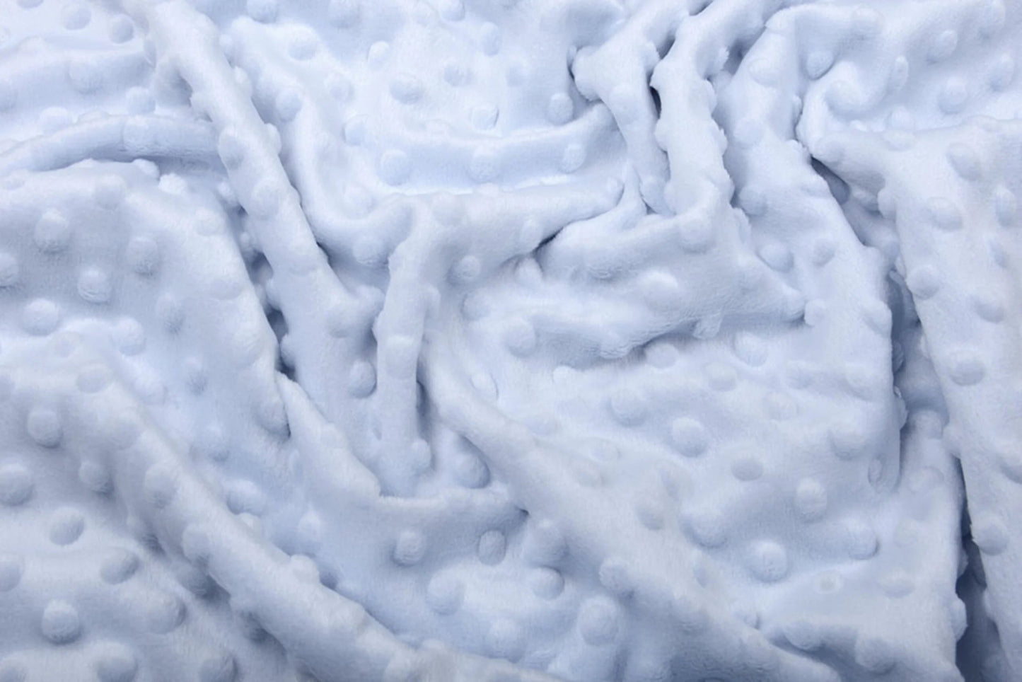 Minky fleece - blue-grey 260 g/m²