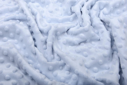 Minky fleece - blue-grey 260 g/m²