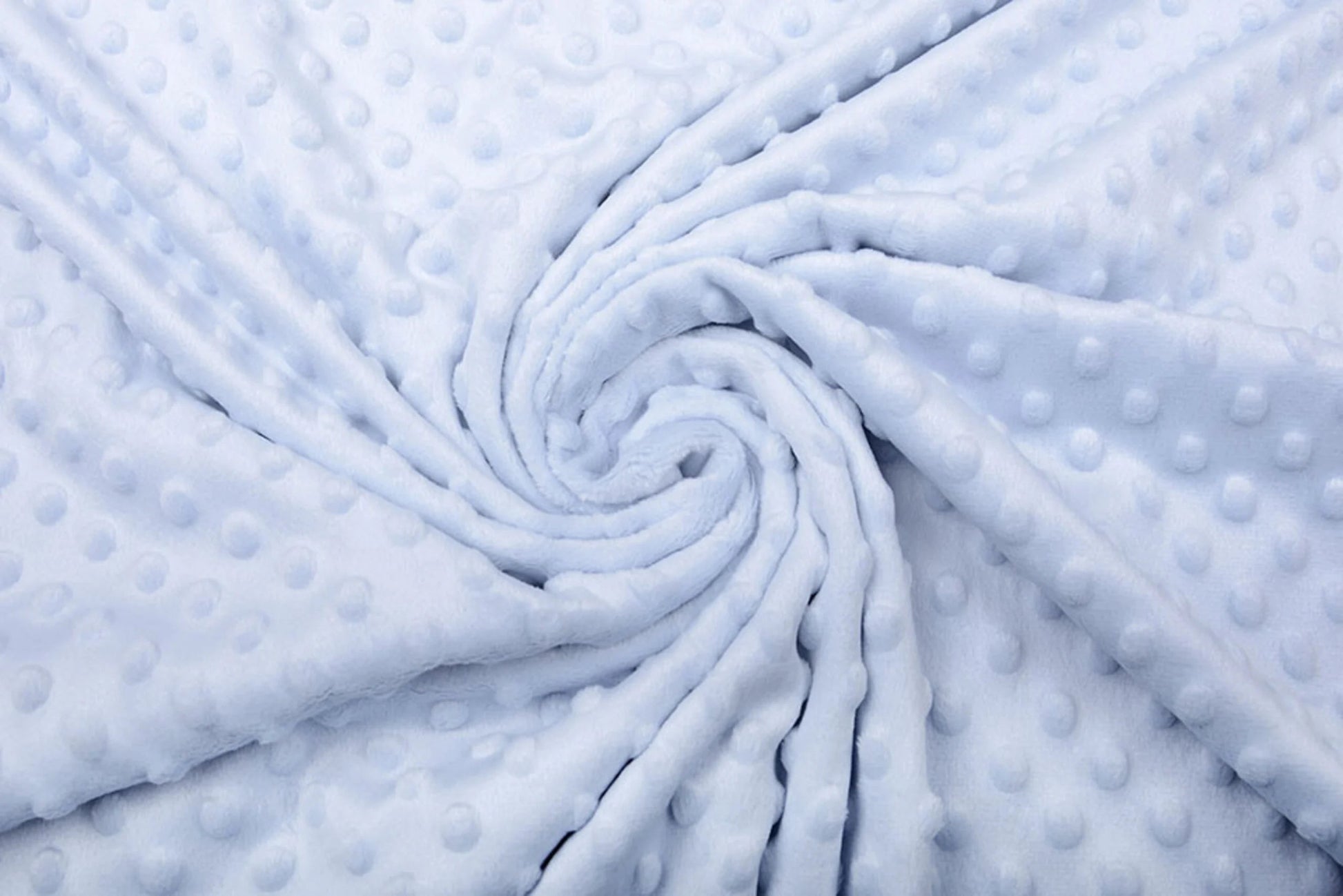 Minky fleece - blue-gray 260 g/m²