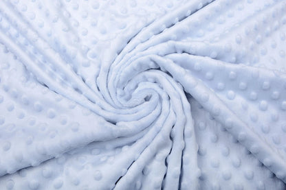 Minky fleece - blue-gray 260 g/m²