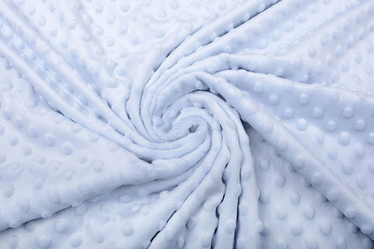 Minky fleece - blue-gray 260 g/m²