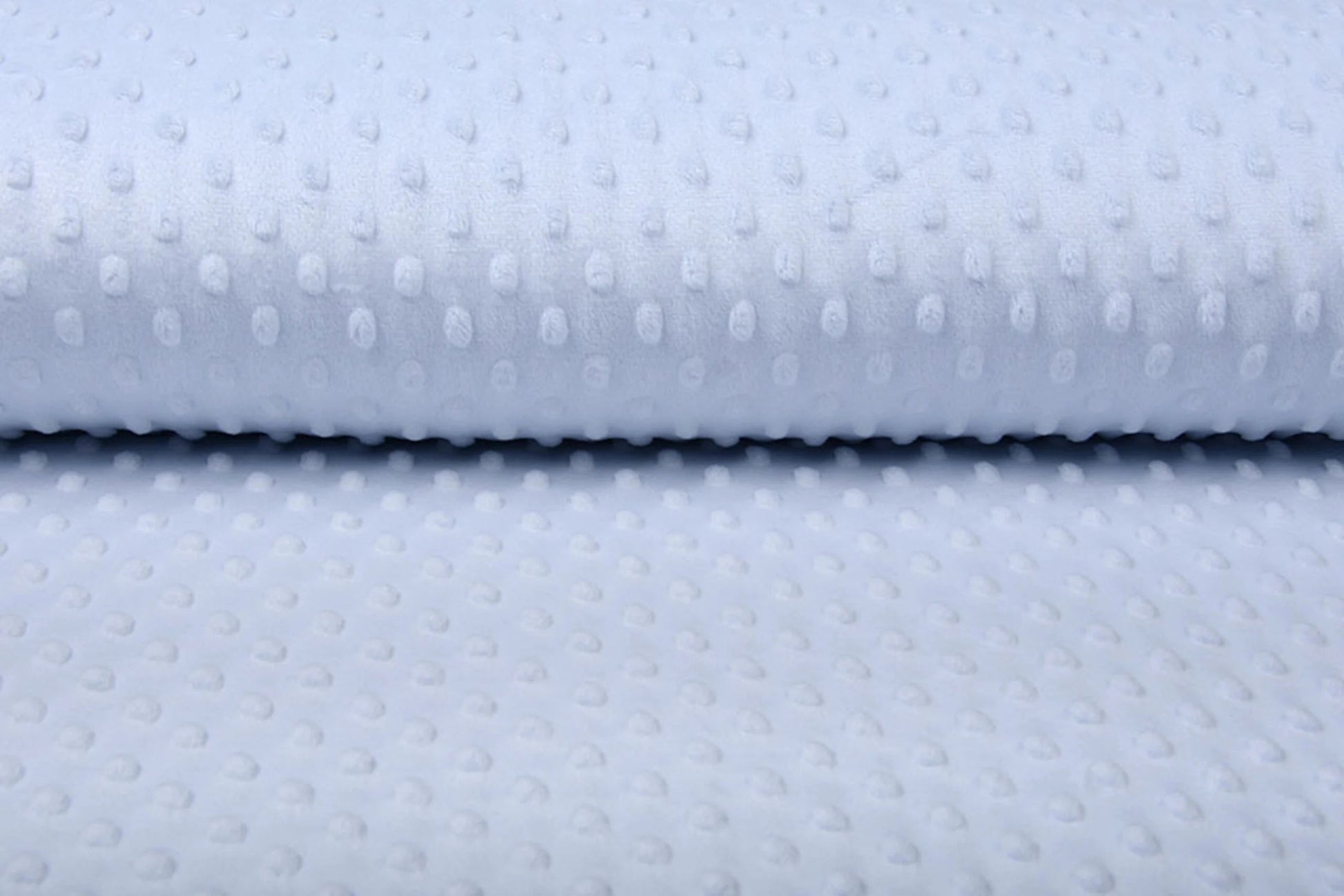 Minky fleece - blue-grey 260 g/m²