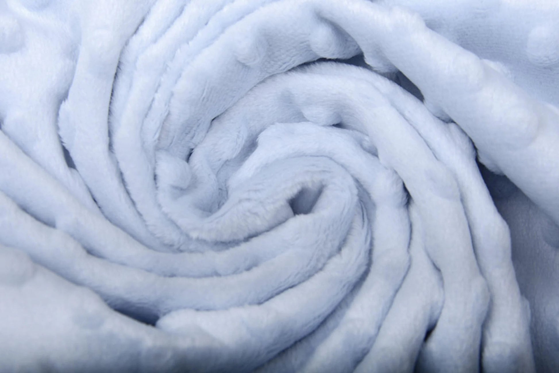 Minky fleece - blue-grey 260 g/m²