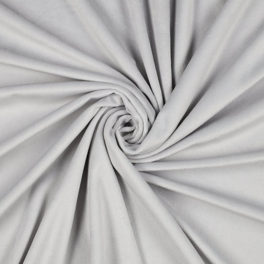 Image with Minky fleece (smooth) - grey 260 g/m² – available at Šarlotes audumi