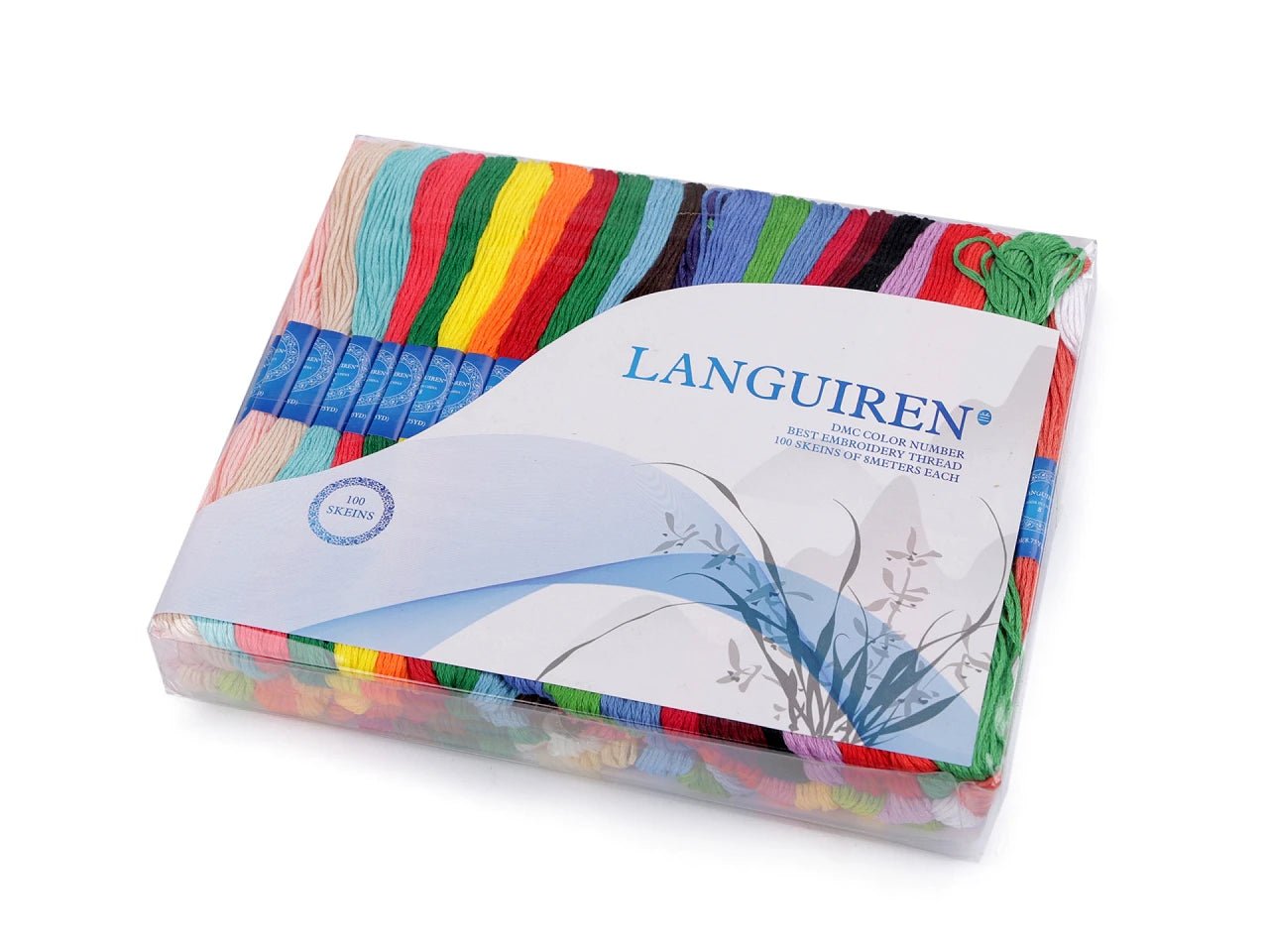 Embroidery floss | set of 50 pcs | 8 m