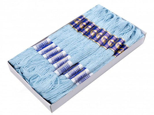 Mouline thread, sky blue, 8 m