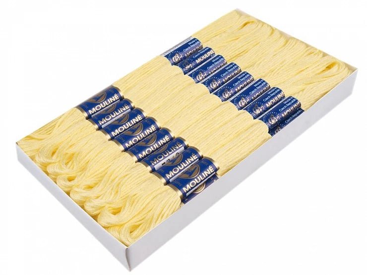Mouline thread - yellow 8 m