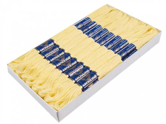 Mouline thread - yellow 8 m