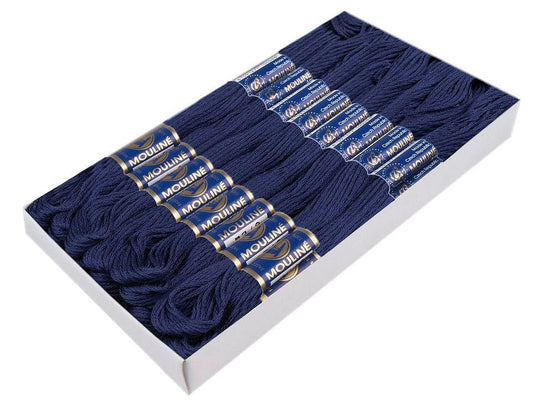 Mouline thread - denim blue 8 m