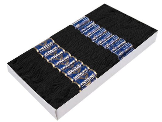 Mouline thread - black 8 m