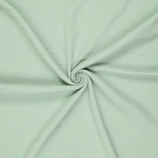 alt
Image of Muslin - mint 125 g/m² – available at Šarlotes audumi