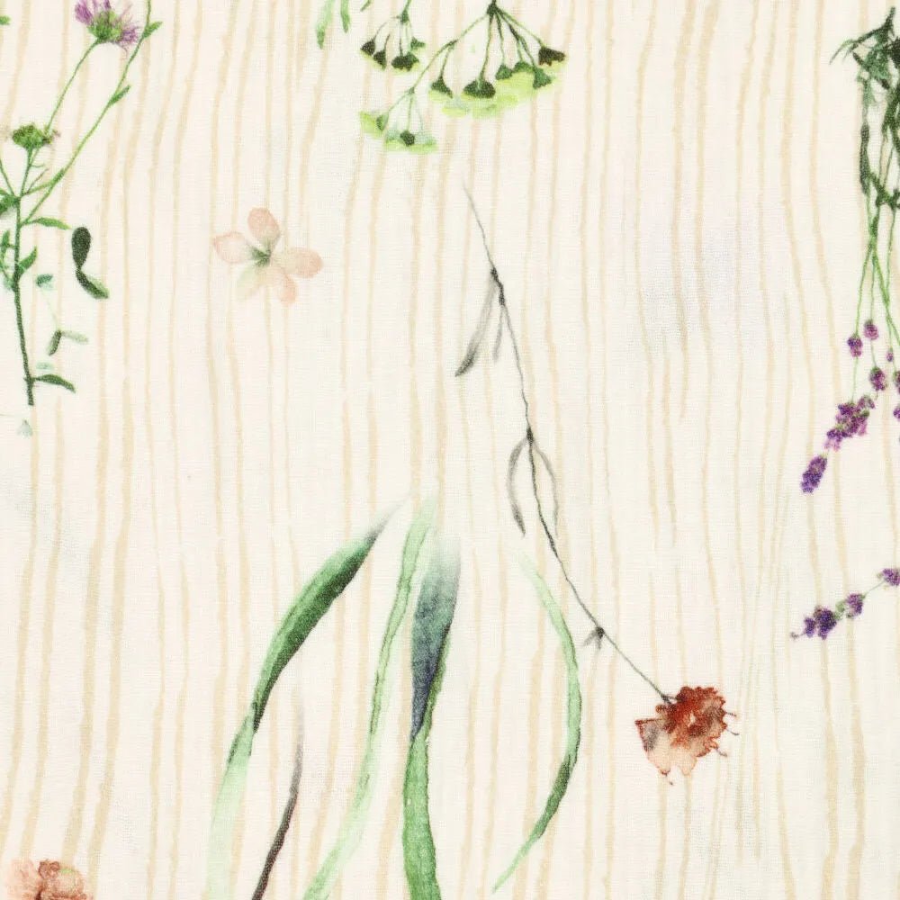 Muslin - meadow breeze 120 g/m²