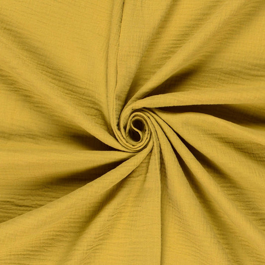 Muslin - green-yellow 130 g/m²