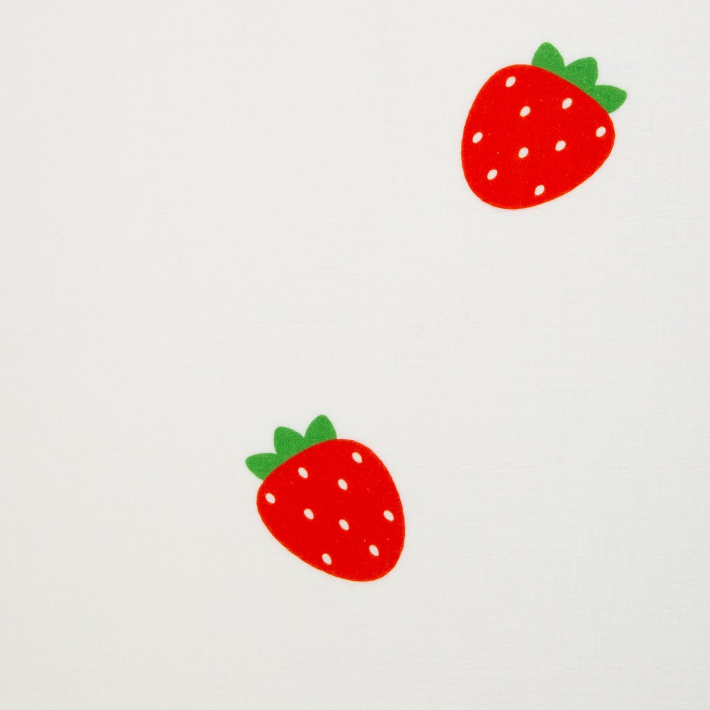 Muslin - strawberries 130 g/m²