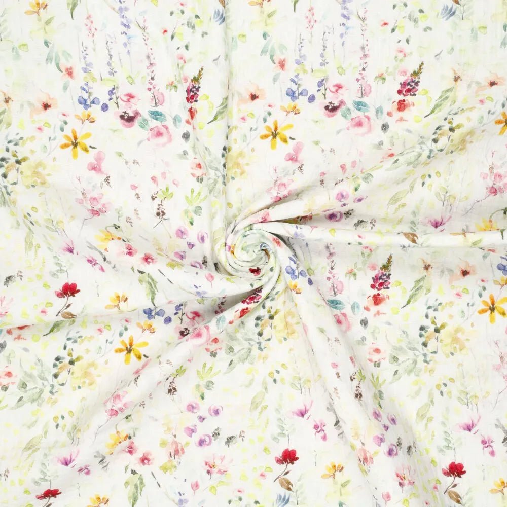 Muslin - Flower Meadow 120 g/m²