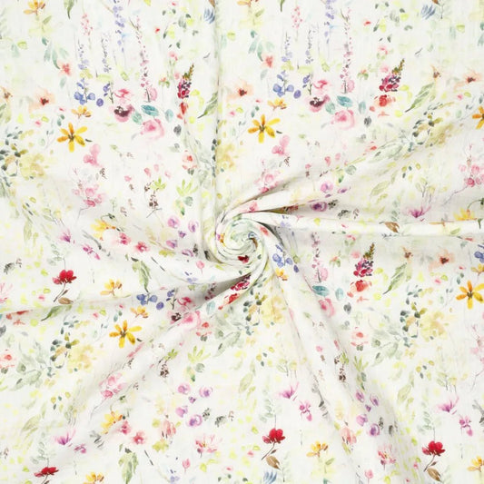 Muslin - Flower Meadow 120 g/m²