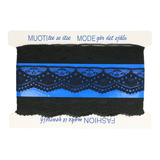 alt
Nylon lace - 2.5 cm black