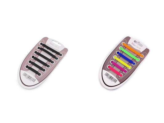 Non-tie silicone shoelaces | Various colors