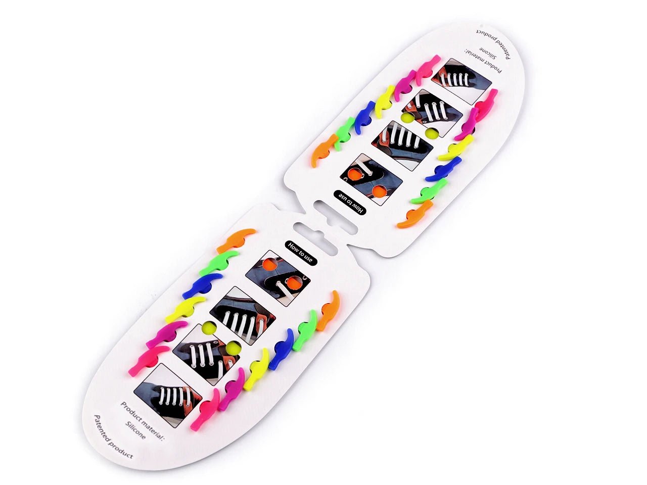 No-tie silicone shoelaces | Various colors