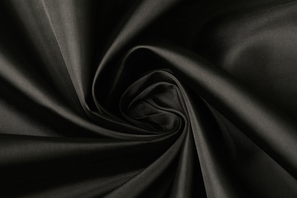 black lining fabric 55 g/m²