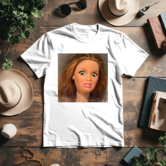 Grafika z koszulką z bawełny organicznej „Seriously?” w stylu vintage – dostępna online w Šarlotes audumi