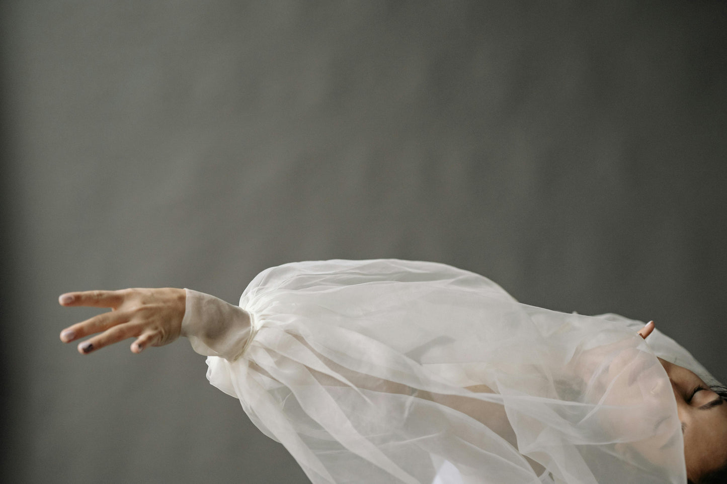 Organza - white 25 g/m²