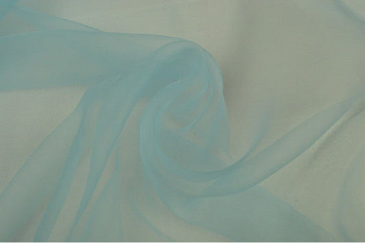 Organza - light blue 25 g/m²