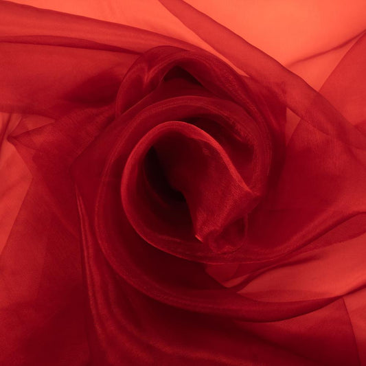 Organza - red 25 g/m²