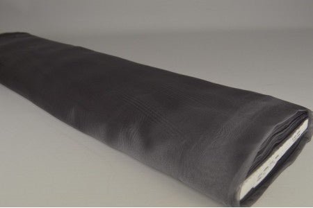 Organza - dark grey 25 g/m²