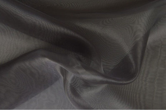 Organza - dark gray 25 g/m²