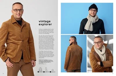 Attēls ar OTTOBRE Design Family – šūšanas žurnāls ar piegrieztnēm angļu valodā – pieejams internetā Šarlotes audumi
