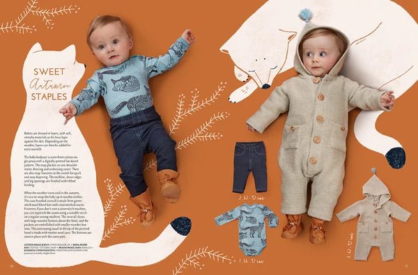Zdjęcie magazynu z wykrojami odzieży dziecięcej OTTOBRE design Kids 4/2018 w języku angielskim – dostępnego online w sklepie Šarlotes audumi