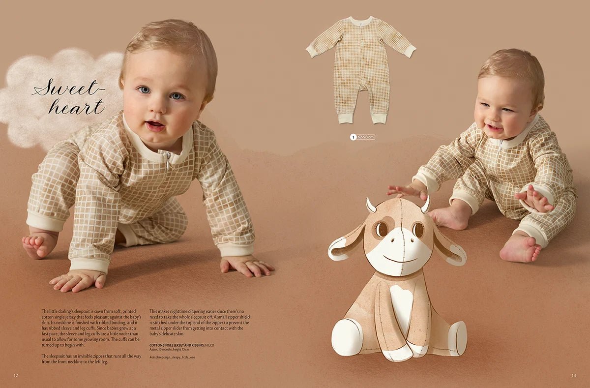Zdjęcie magazynu wykrojów odzieży dziecięcej OTTOBRE design Kids 6/2022 w języku angielskim – dostępnego online w Charlotte Tkaniny
