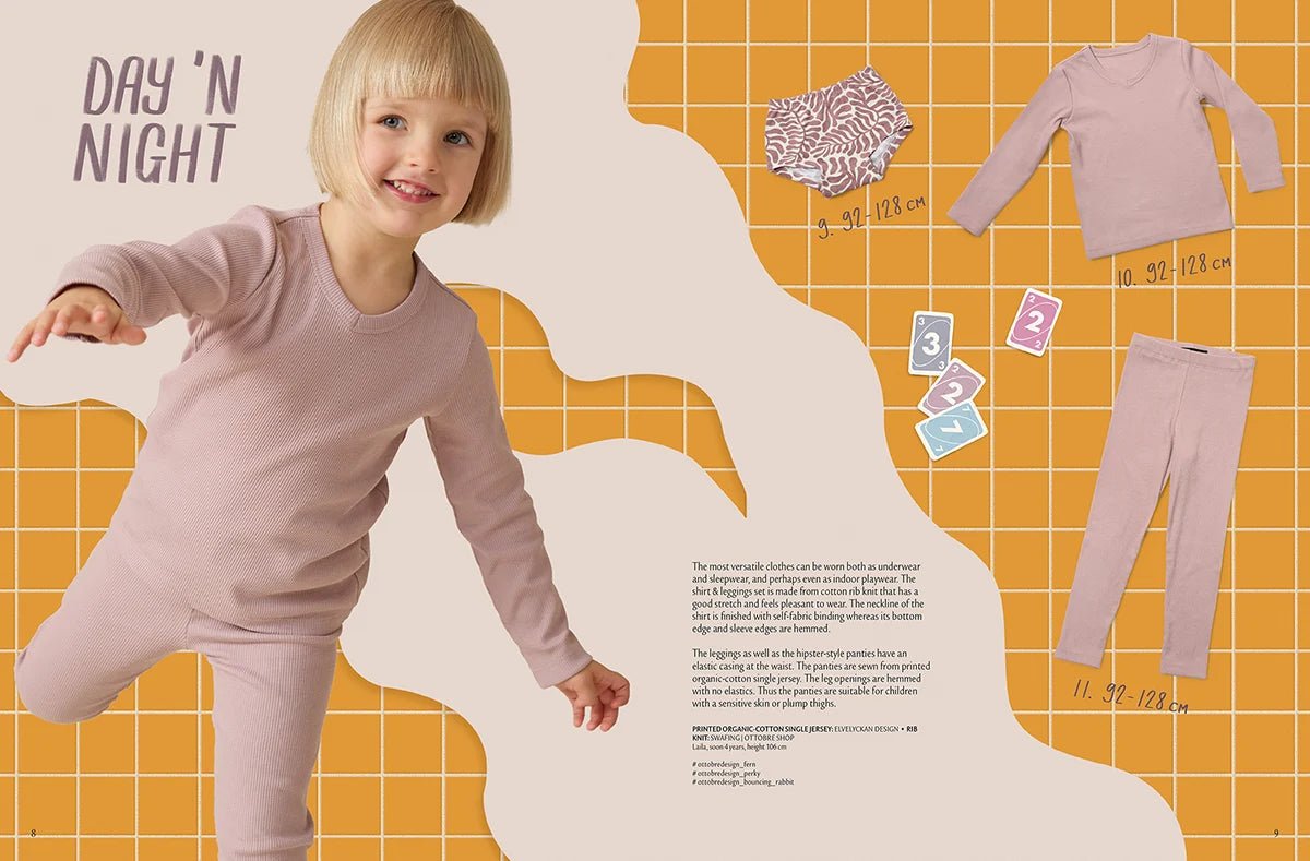 Zdjęcie magazynu wykrojów odzieży dziecięcej OTTOBRE design Kids 6/2022 w języku angielskim – dostępnego online w Charlotte Tkaniny