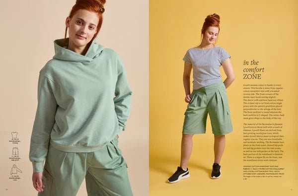 Magazyn z wykrojami odzieży damskiej OTTOBRE design Woman 2/2024 w języku angielskim – dostępny online w sklepie Charlotte’s Stoffe