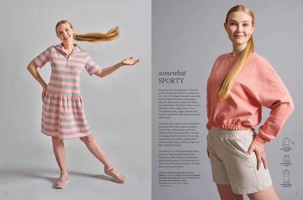 Magazyn z wykrojami odzieży damskiej OTTOBRE design Woman 2/2024 w języku angielskim – dostępny online w sklepie Charlotte’s Stoffe