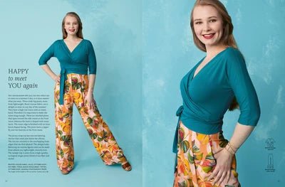Magazyn z wykrojami odzieży damskiej OTTOBRE design Woman 2/2024 w języku angielskim – dostępny online w sklepie Charlotte’s Stoffe